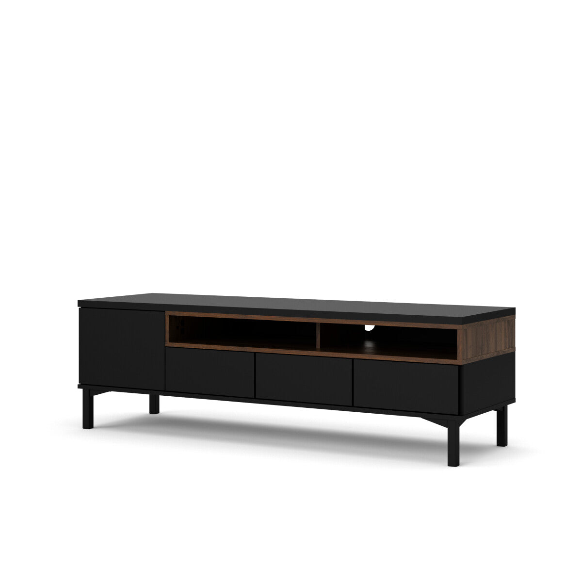 QUEVEDO TV UNIT WITH 1 DOOR AND 3 DRAWERS