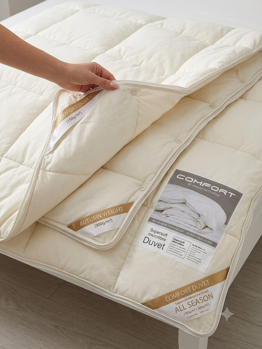 EDREDÓN 200X215cm COMFORT 4 ESTACIONES