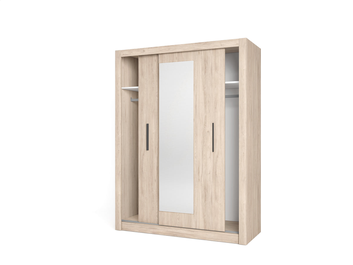 ARMARIO BRATISLAVA 2 PUERTAS CORREDERAS CON ESPEJO