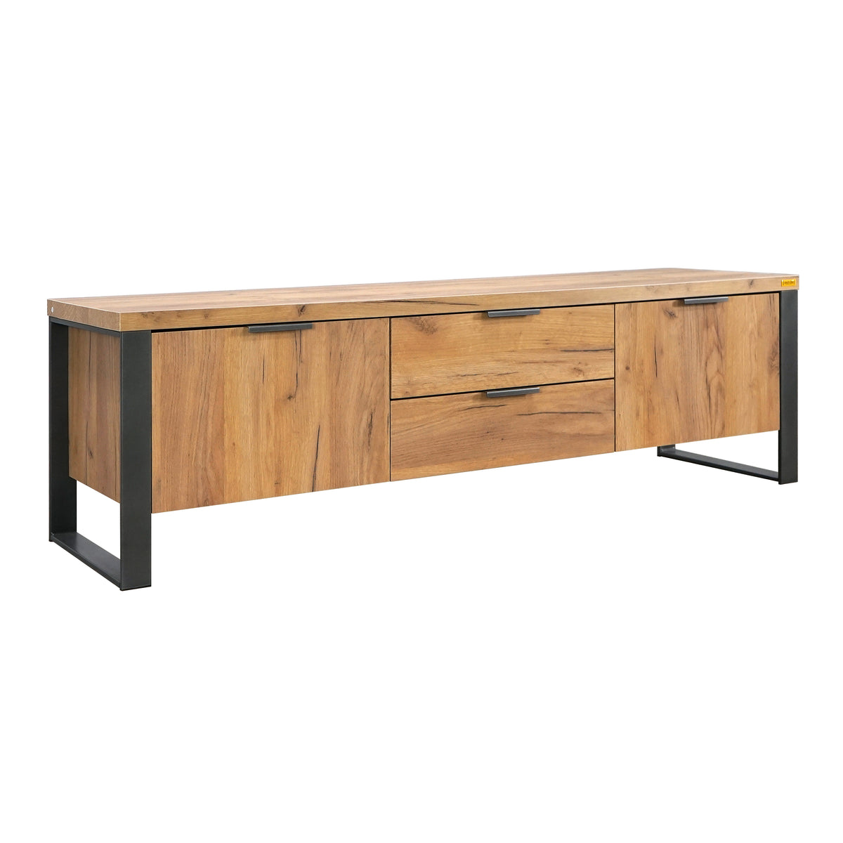 MUEBLE TV RÁVENA CON 2 CAJONES Y 2 PUERTAS