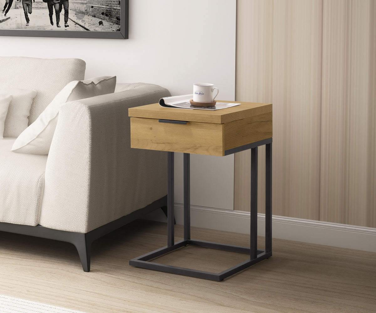 MESA RÁVENA AUXILIAR CON 1 CAJÓN
