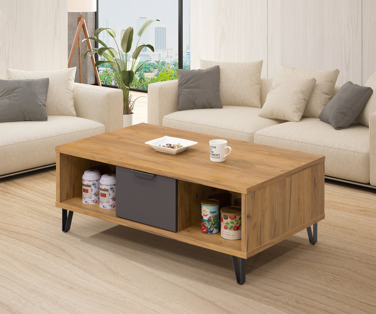 MESA RÁVENA DE CENTRO CON CAJÓN