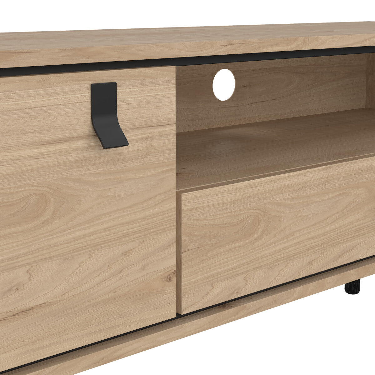 MUEBLE TV BERRUGUETE CON PUERTA Y CAJÓN