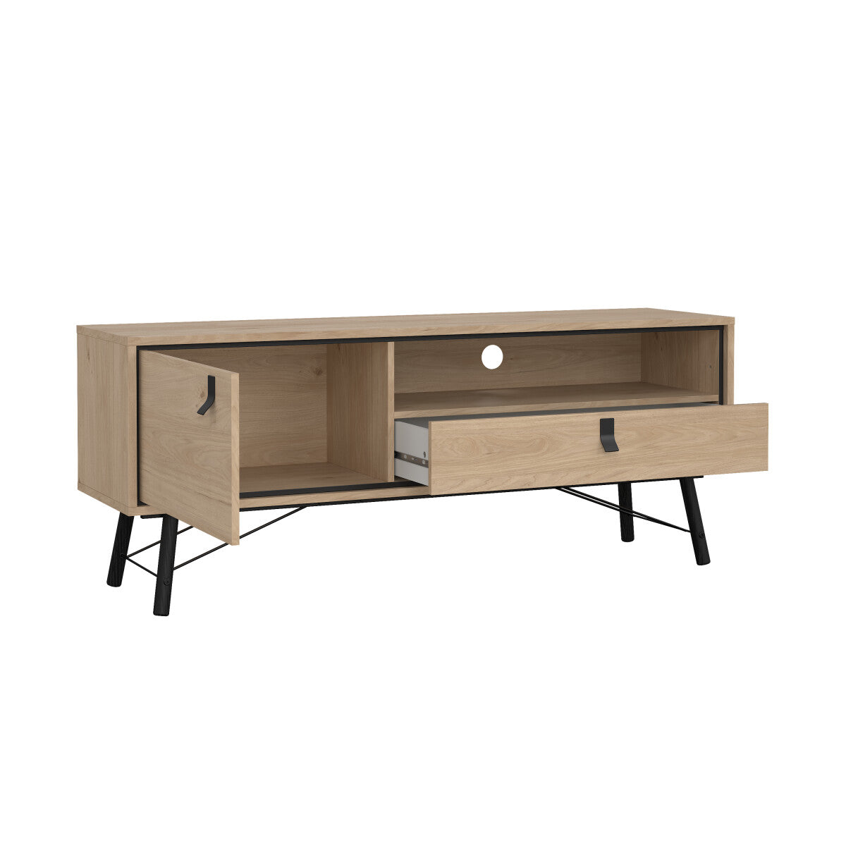 MUEBLE TV BERRUGUETE CON PUERTA Y CAJÓN