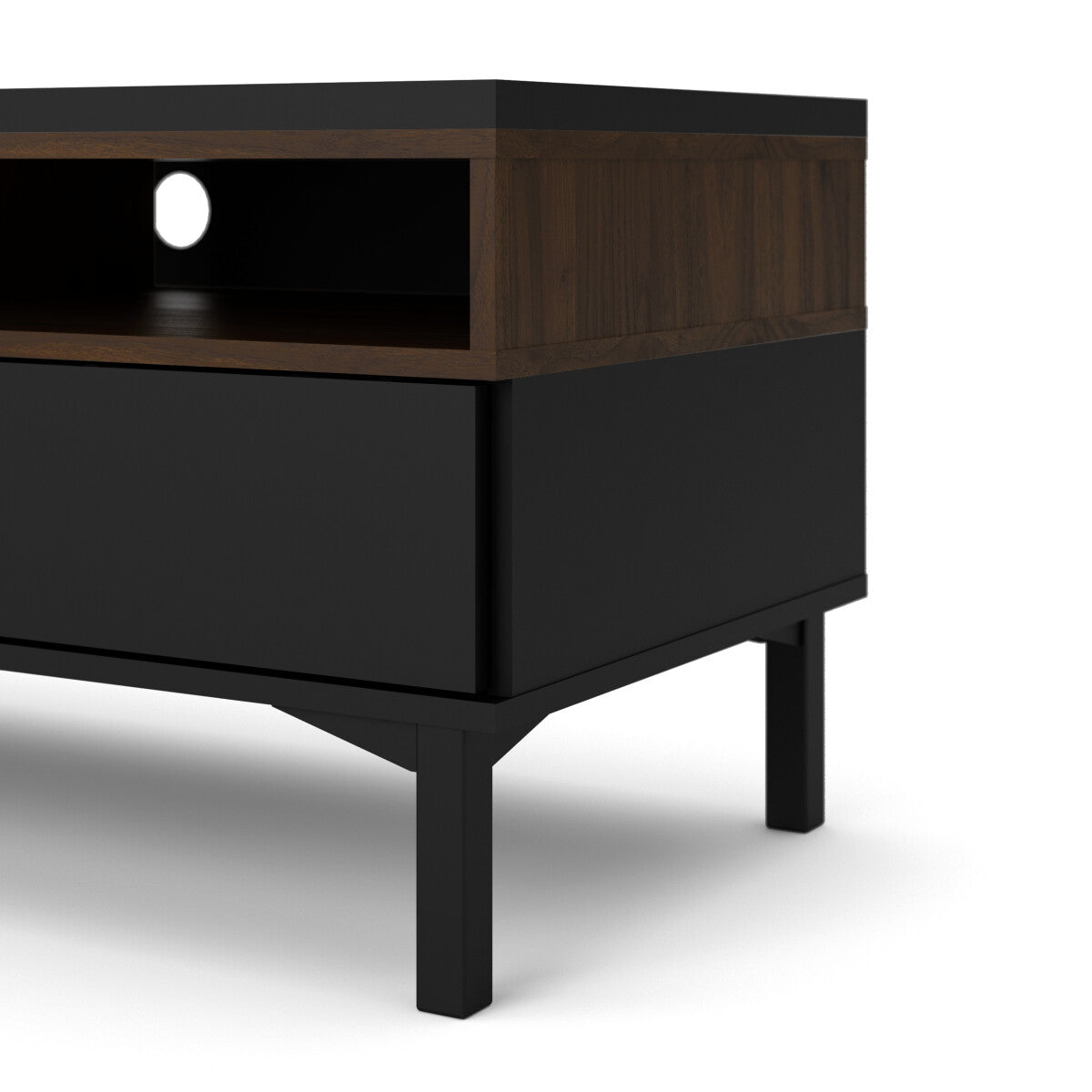 QUEVEDO TV UNIT WITH 1 DOOR AND 3 DRAWERS