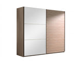 ARMARIO LIUBLIANA 2 PUERTAS CORREDERAS CON ESPEJO