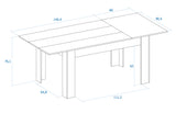 MESA 140 RÓDANO EXTENSIBLE