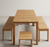 CONJUNTO DE MESA Y BANCOS NAXOS