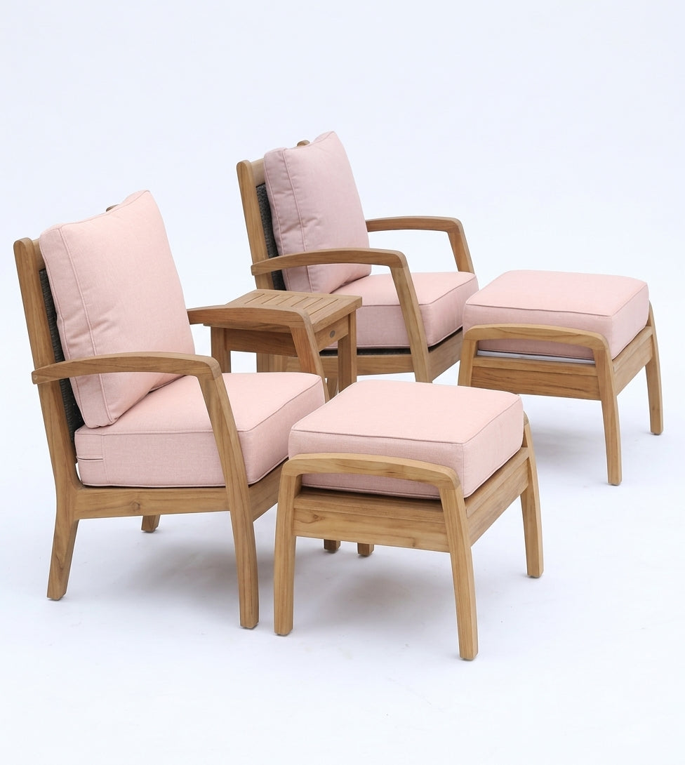 SILLÓN CON REPOSAPIES JAVA