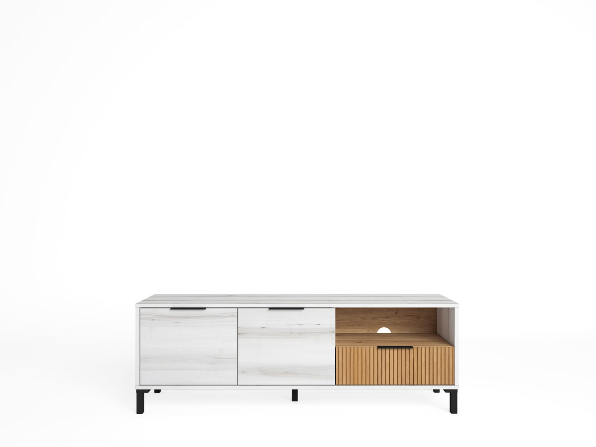 MODULO TV FOREST 2 PUERTAS CON 1 CAJON