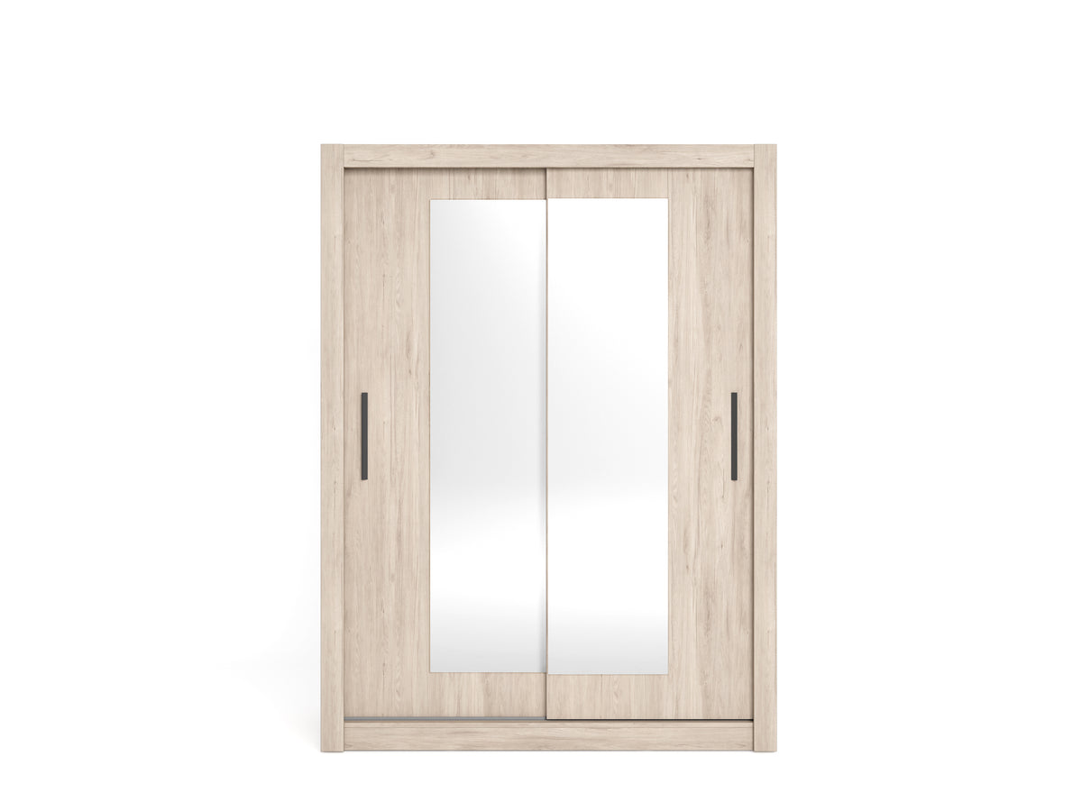 ARMARIO BRATISLAVA 2 PUERTAS  CORREDERAS CON ESPEJO