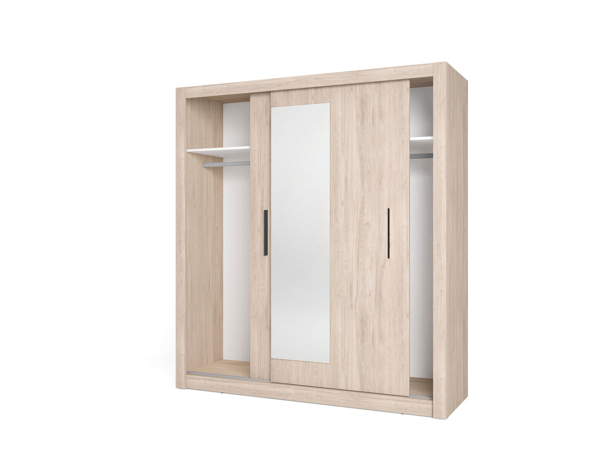 ARMARIO GANTE 2 PUERTAS CORREDERAS CON ESPEJO